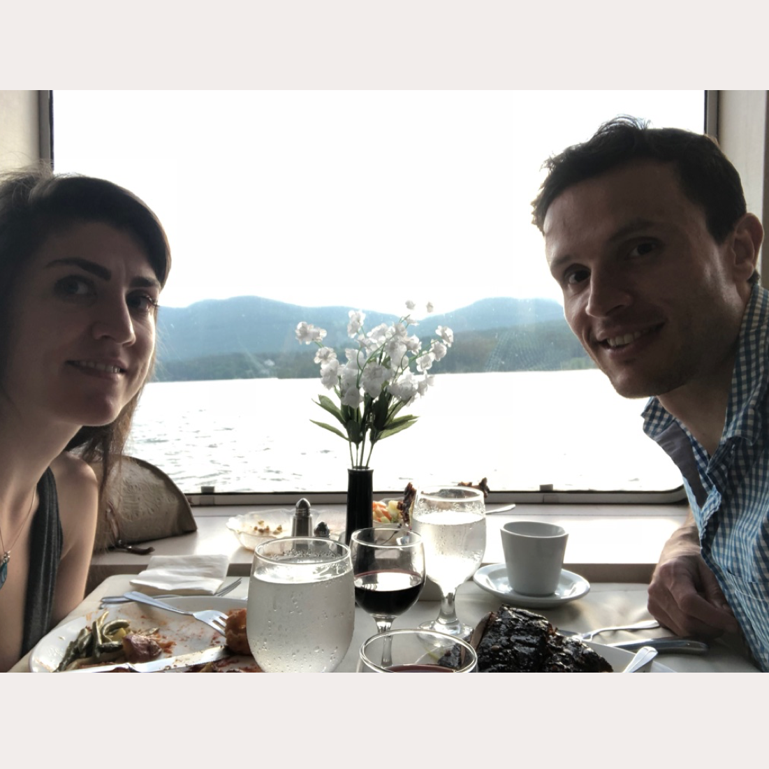 Dinner aboard the Lac Du St. Sacrement on Lake George