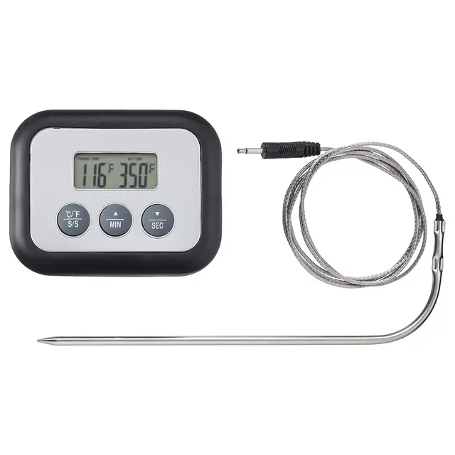 FANTASTMeat thermometer/timer, digital black