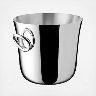 Vertigo Silver Plated Champagne Cooler