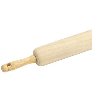 GoodCook Everyday Rolling Pin, 17 inches, Wood