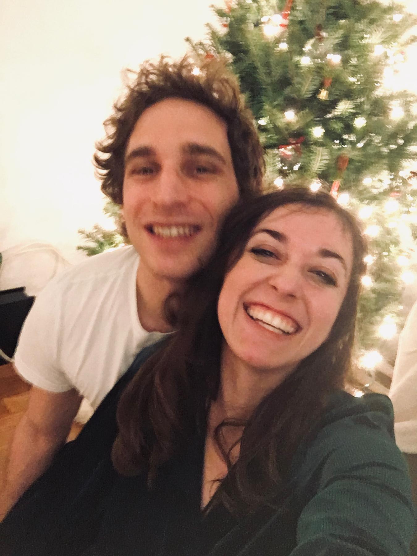 First Christmas tree in the city. We’re pretty sure there’s still pine needles left in Becky’s SoHo apartment.
