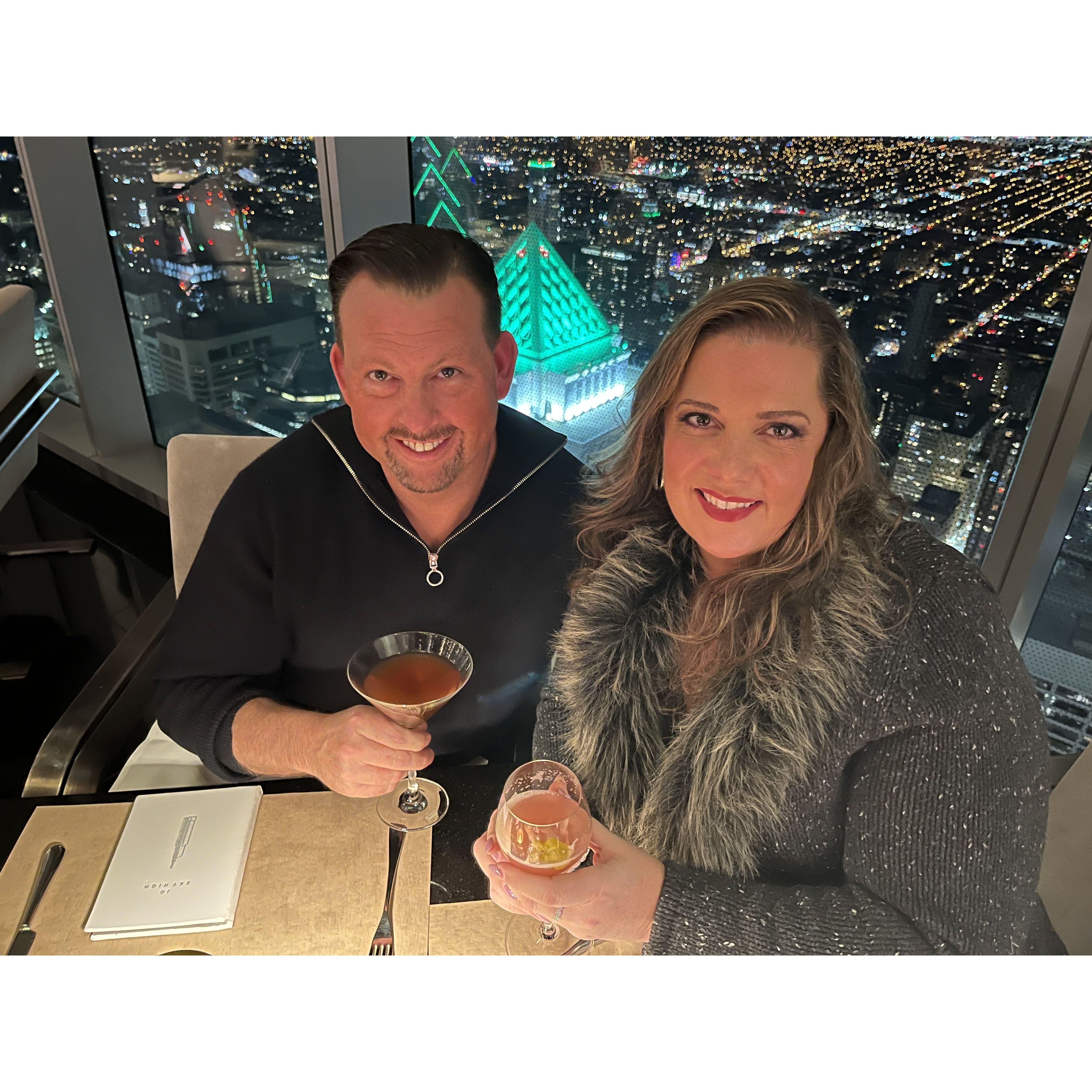 Sky High, loving the city view, 2023