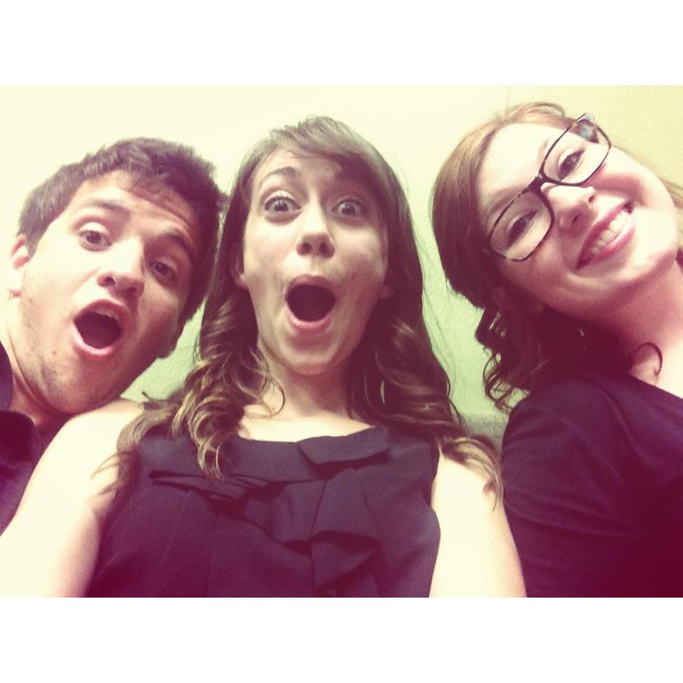 Our first photo- freshman year at Baylor (2013)