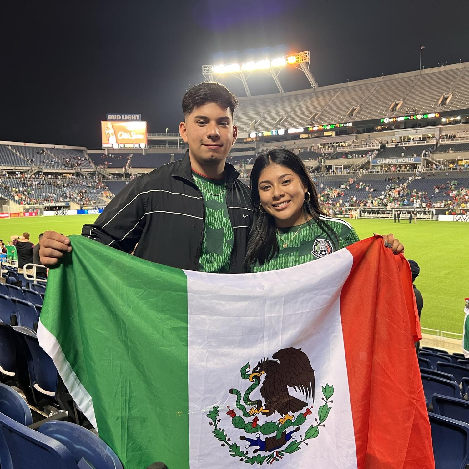 04/27/2022 - First Mexico Soccer Game Orlando FL