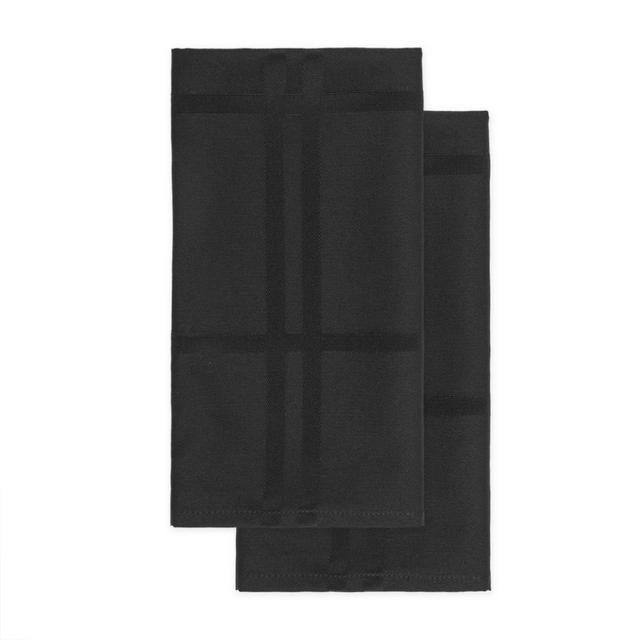 Wamsutta® Solid Napkins in Black (Set of 2)