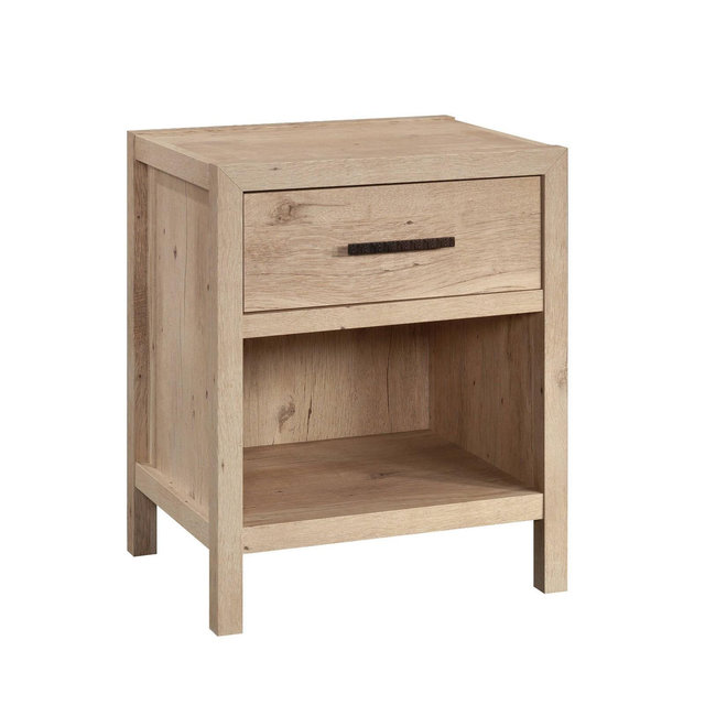 Pacific View 1 Drawer Nightstand Prime Oak- Sauder