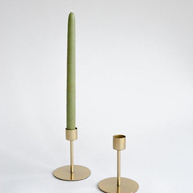 Gold Taper Candle Holder