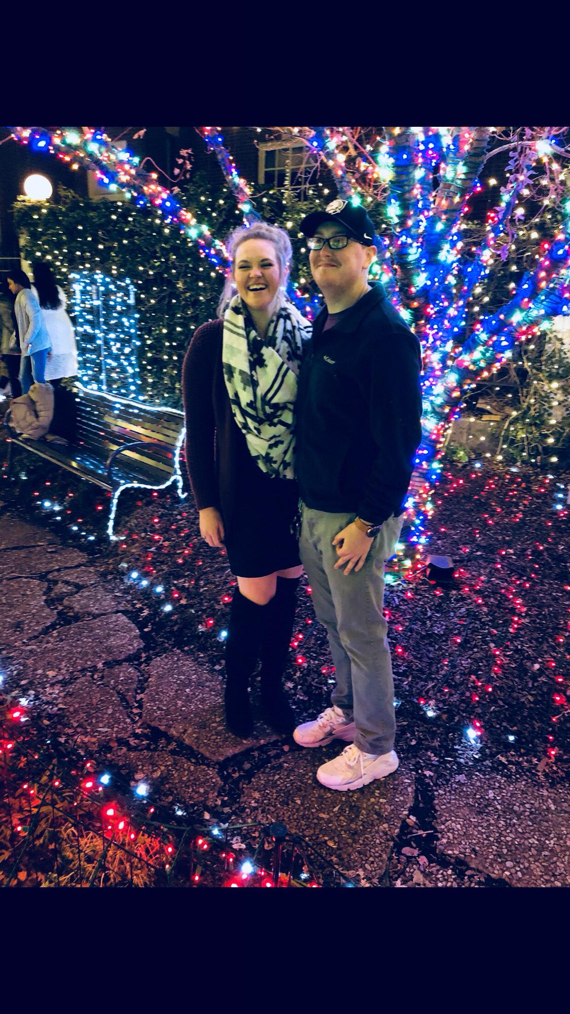 How our photos typically turn out- I’m laughing and he’s doing something silly