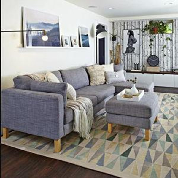 Furniture for grown-ups (bye bye, college leftovers).