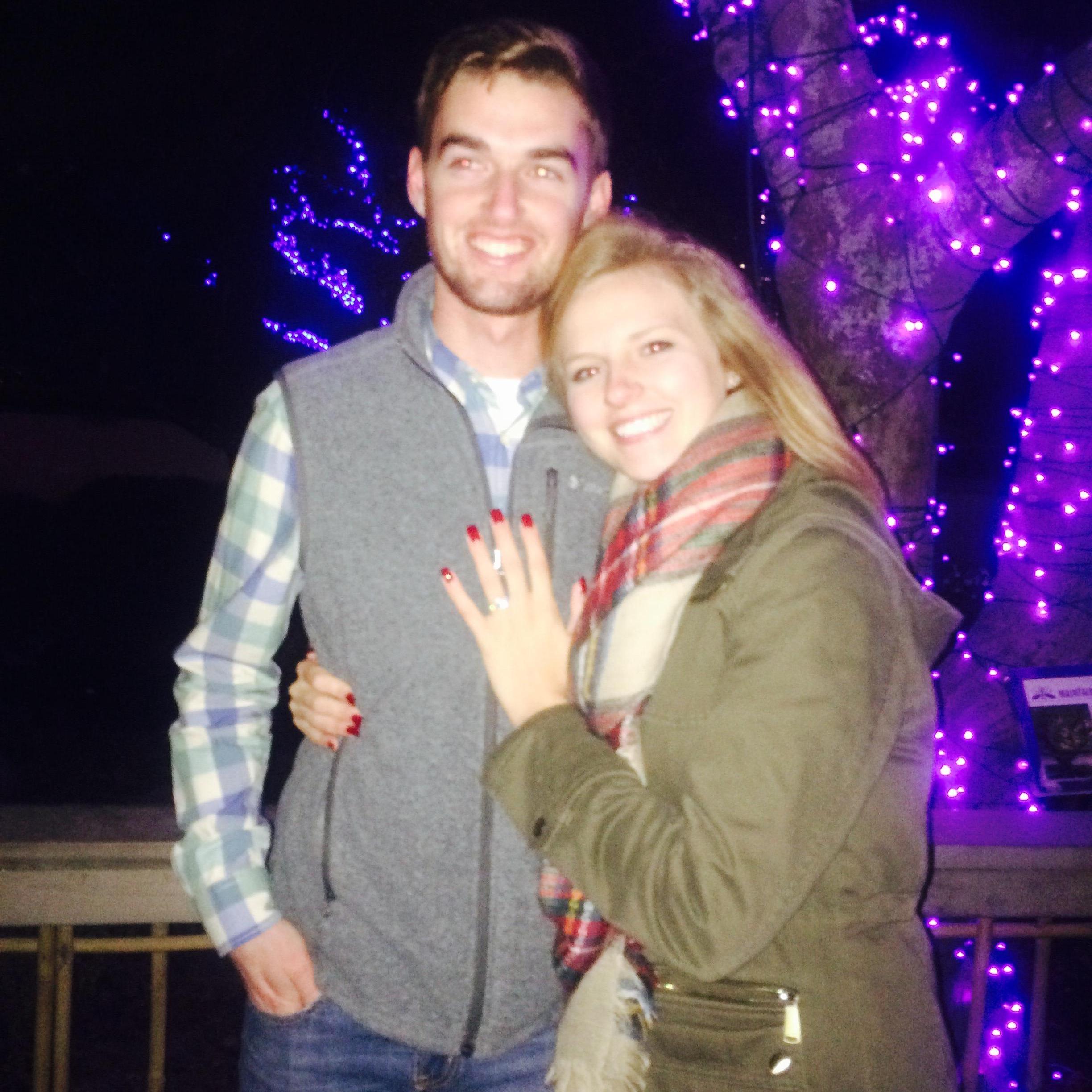 Botanical Gardens - where I said YES!