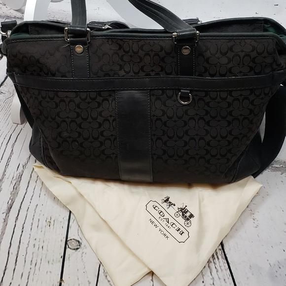 Coach Signature Baby/Diaper Bag