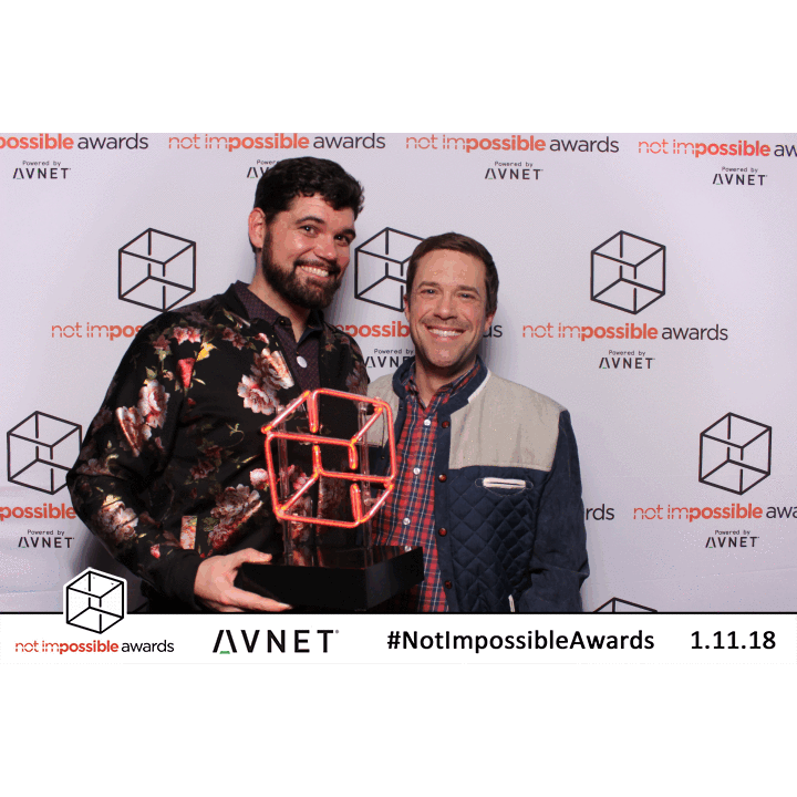 James continues to support Joe's bi-coastal work life, including attending two Not Impossible Awards shows.