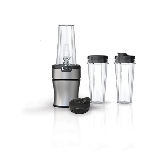 Ninja BN301 Personal Nutri-Blender Plus Compact, 900-Peak-Watt Motor, Silver