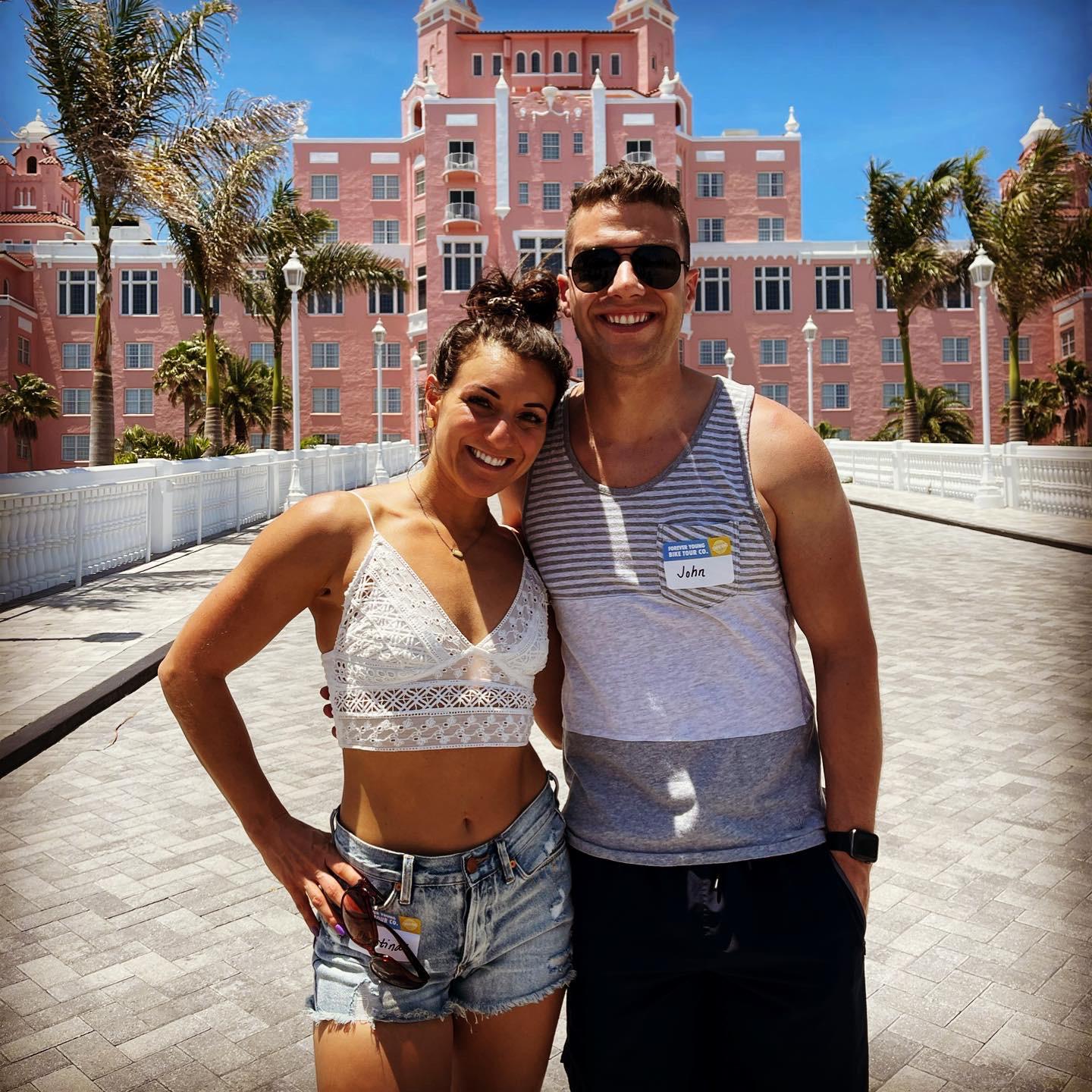 First bicycle tour
