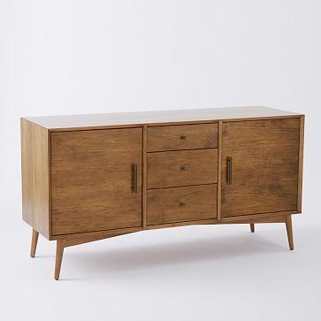 Mid-Century Media Console - Large