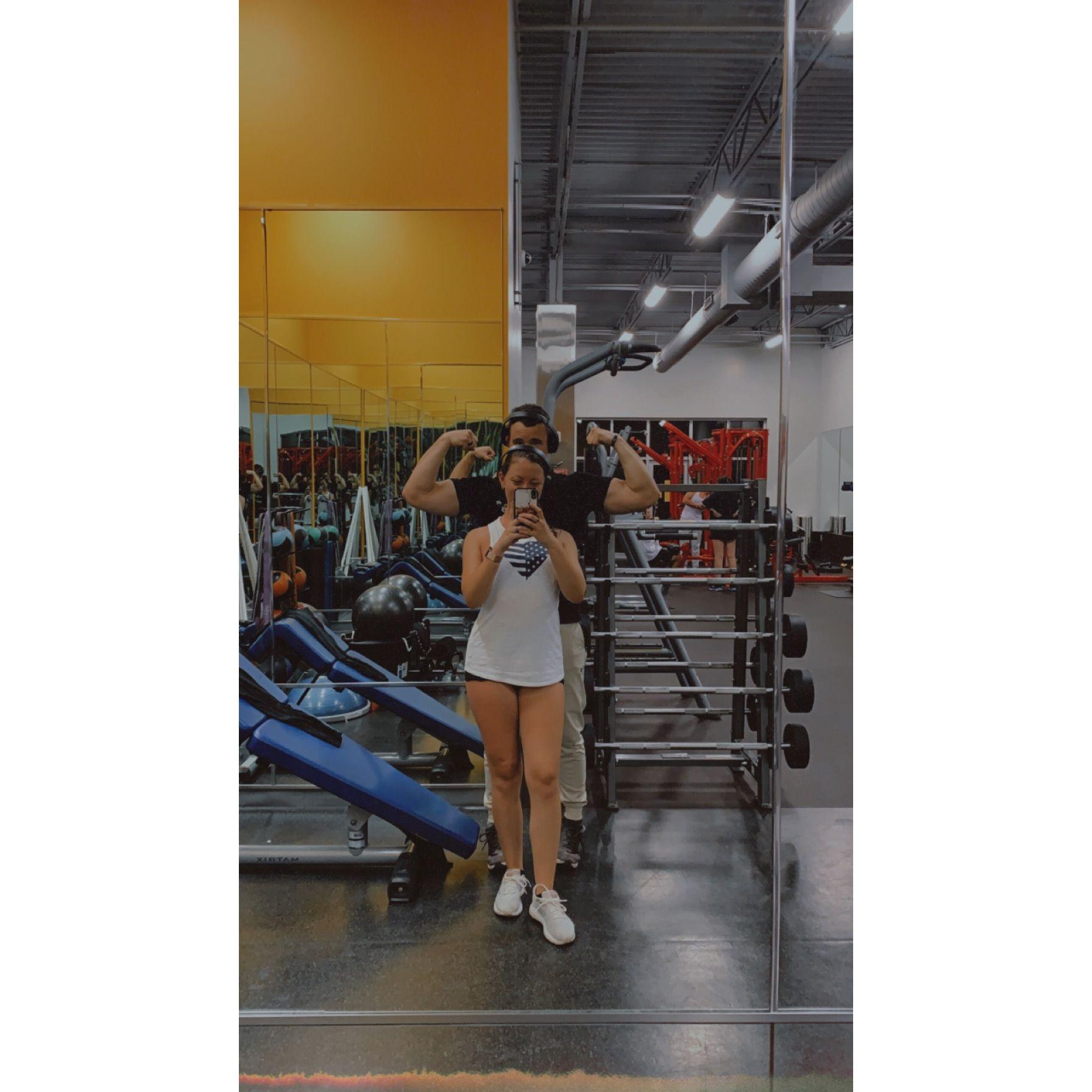 Gym couple