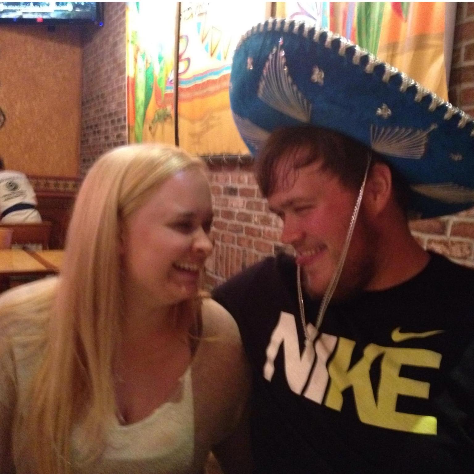 My favorite picture of the two of us.