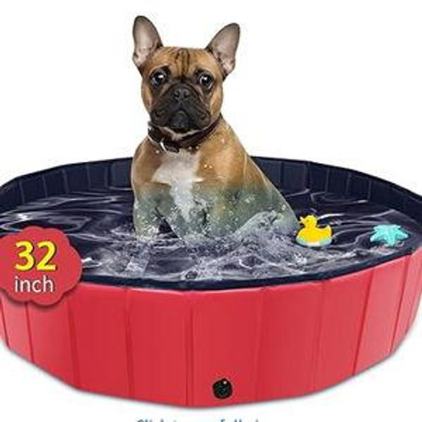 Foldable Dog Pool, 32" x 8"