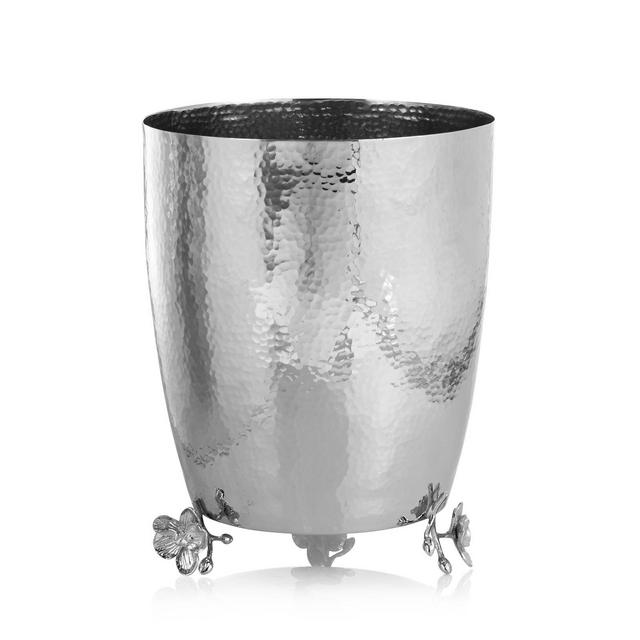 Michael Aram White Orchid Waste Basket
