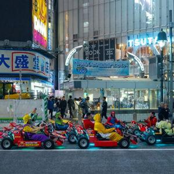 Mario Kart Through Tokyo (Honeymoon Activity)
