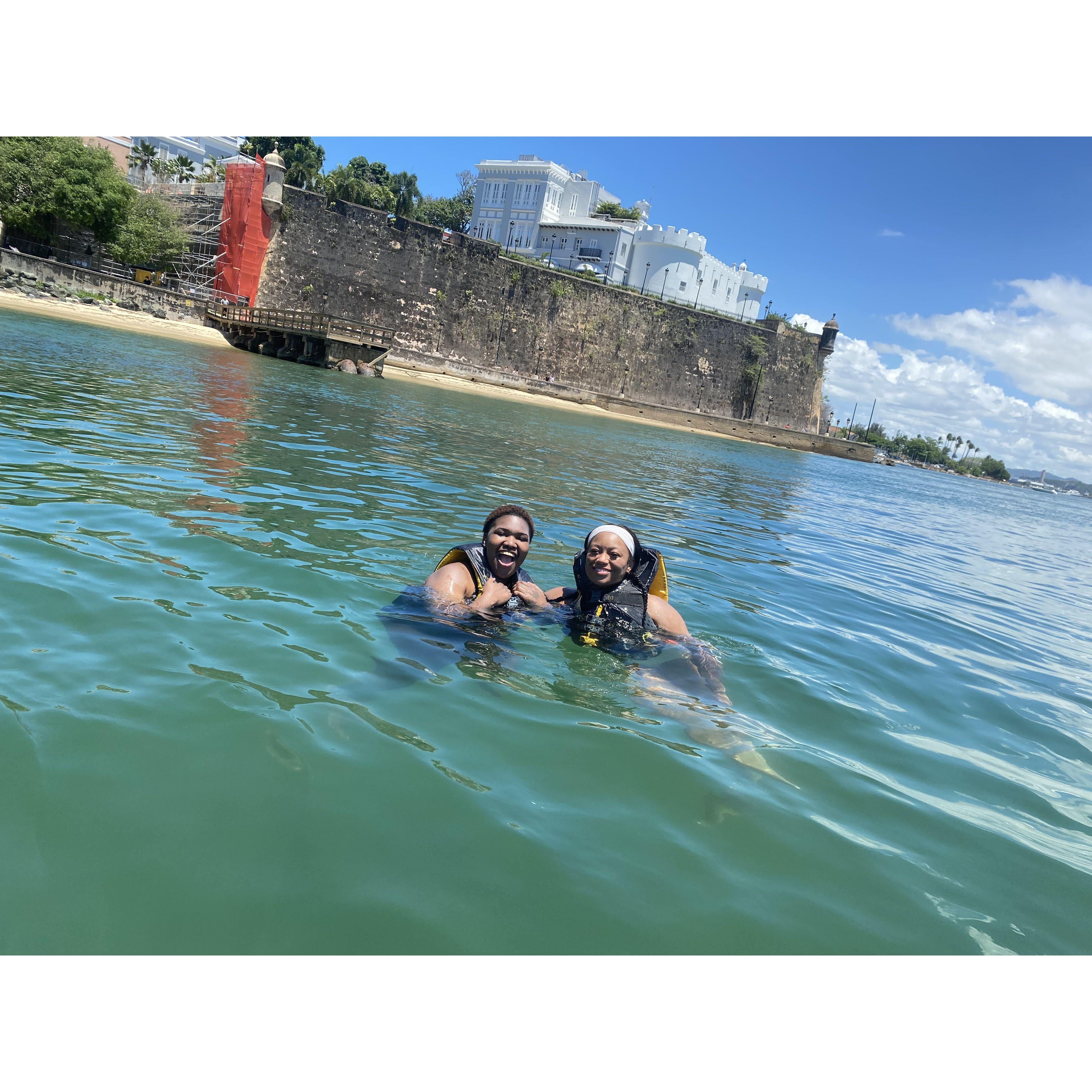 Our first time in Puerto Rico.
