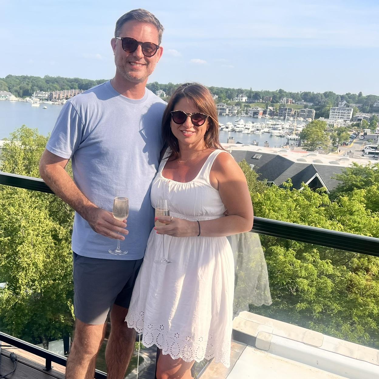 Bday in Lake Charlevoix