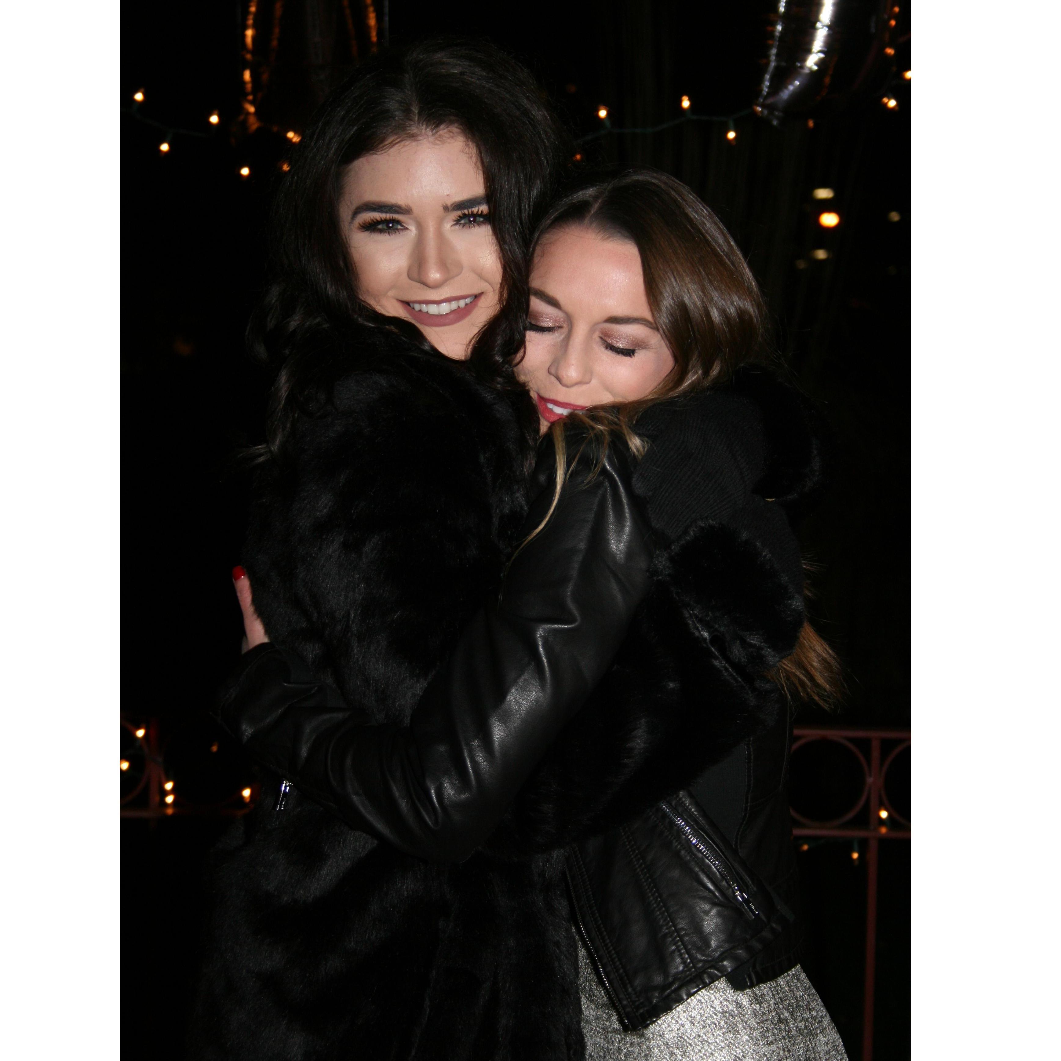 My expression just goes to show how much I love my [future] sister!