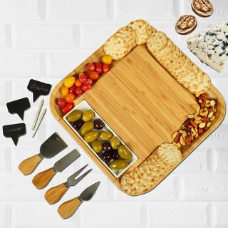 Plymouth 10-PIece Cheese Board Set