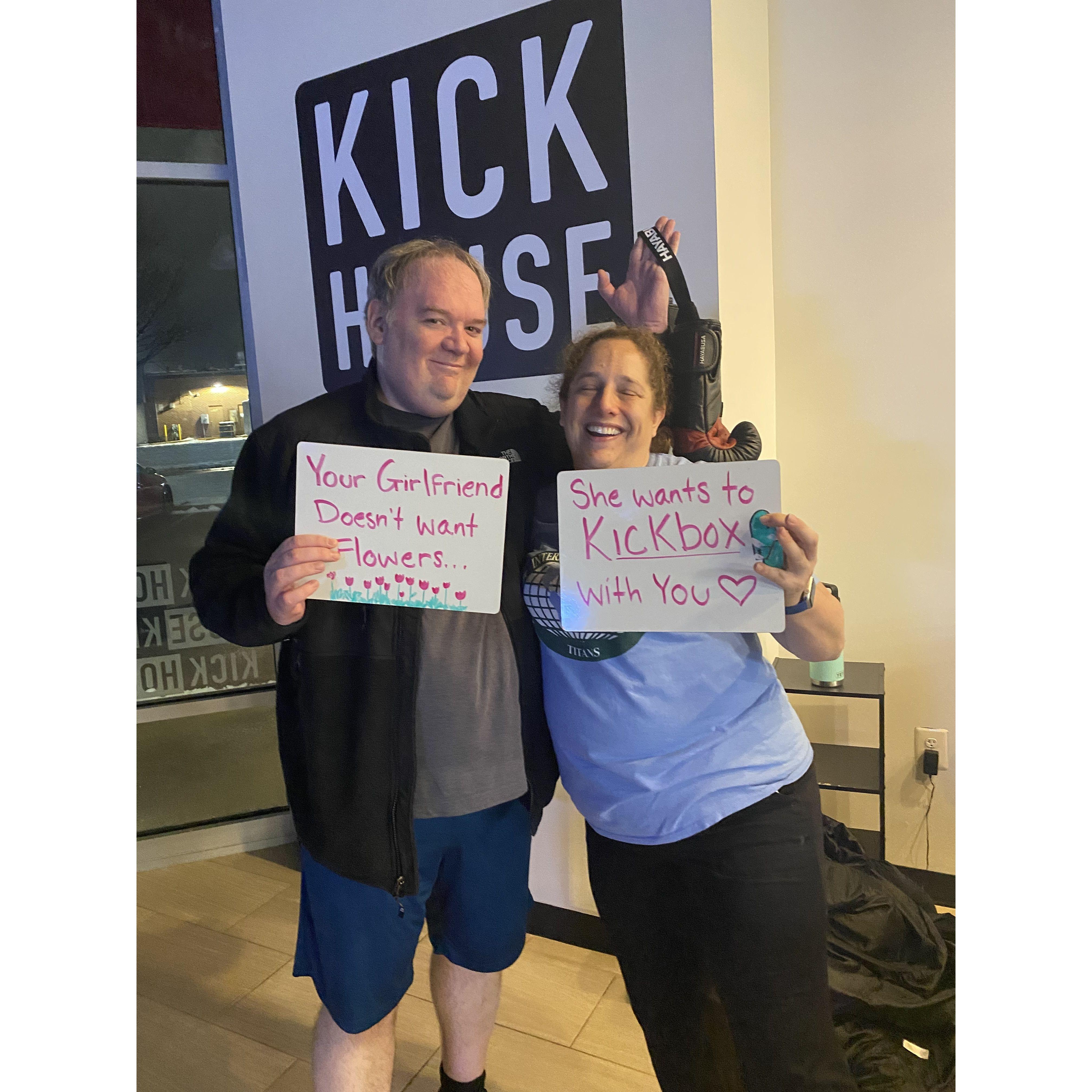 Happy Valentine's from Kickhouse.