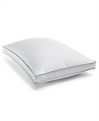 Hotel Collection Luxe Down-Alternative Firm-Density Gusset Standard/Queen Pillow, Hypoallergenic, Created for Macy's