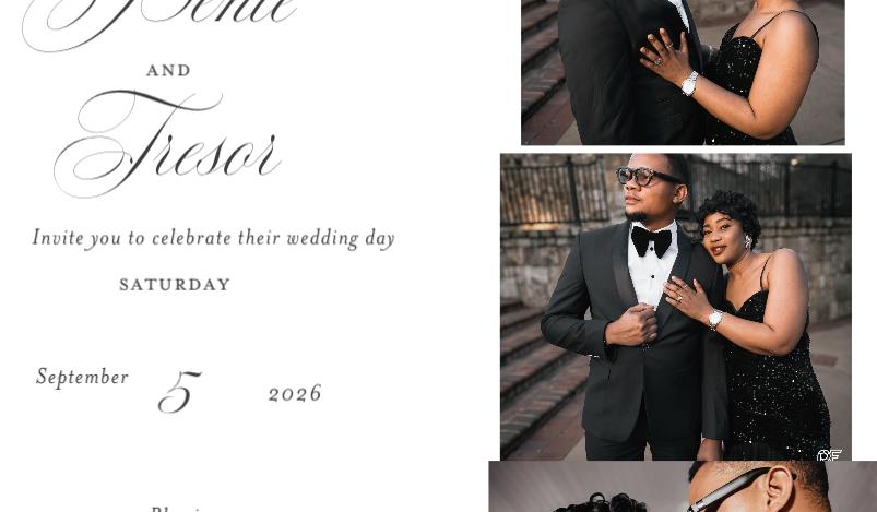 The Wedding Website of Benie Kabengele and Tresor Bukasa