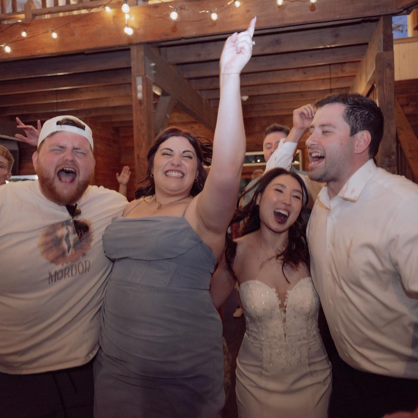 celebrating our best friends getting married