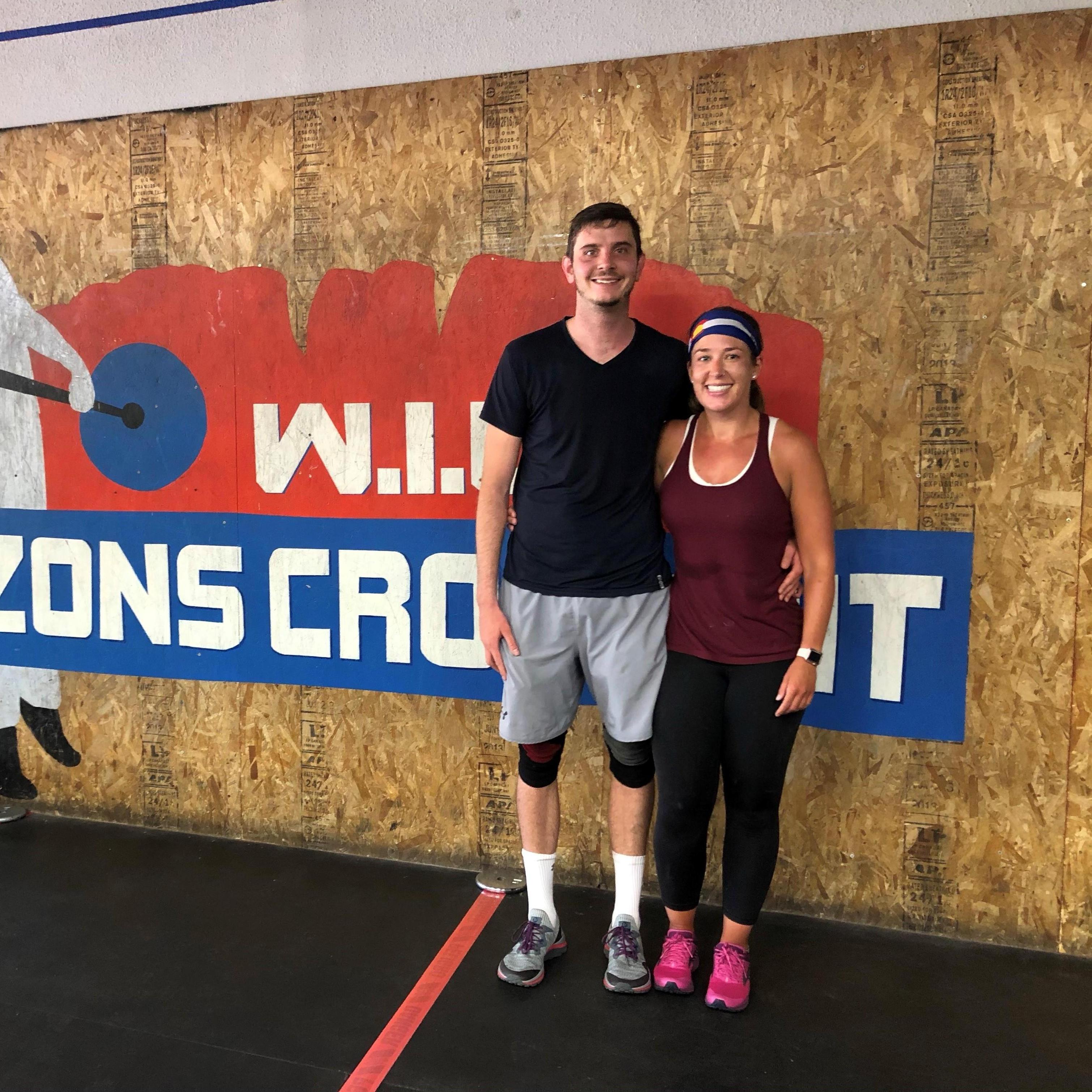 First official CrossFit workout together... Murph 2020! #swolemates