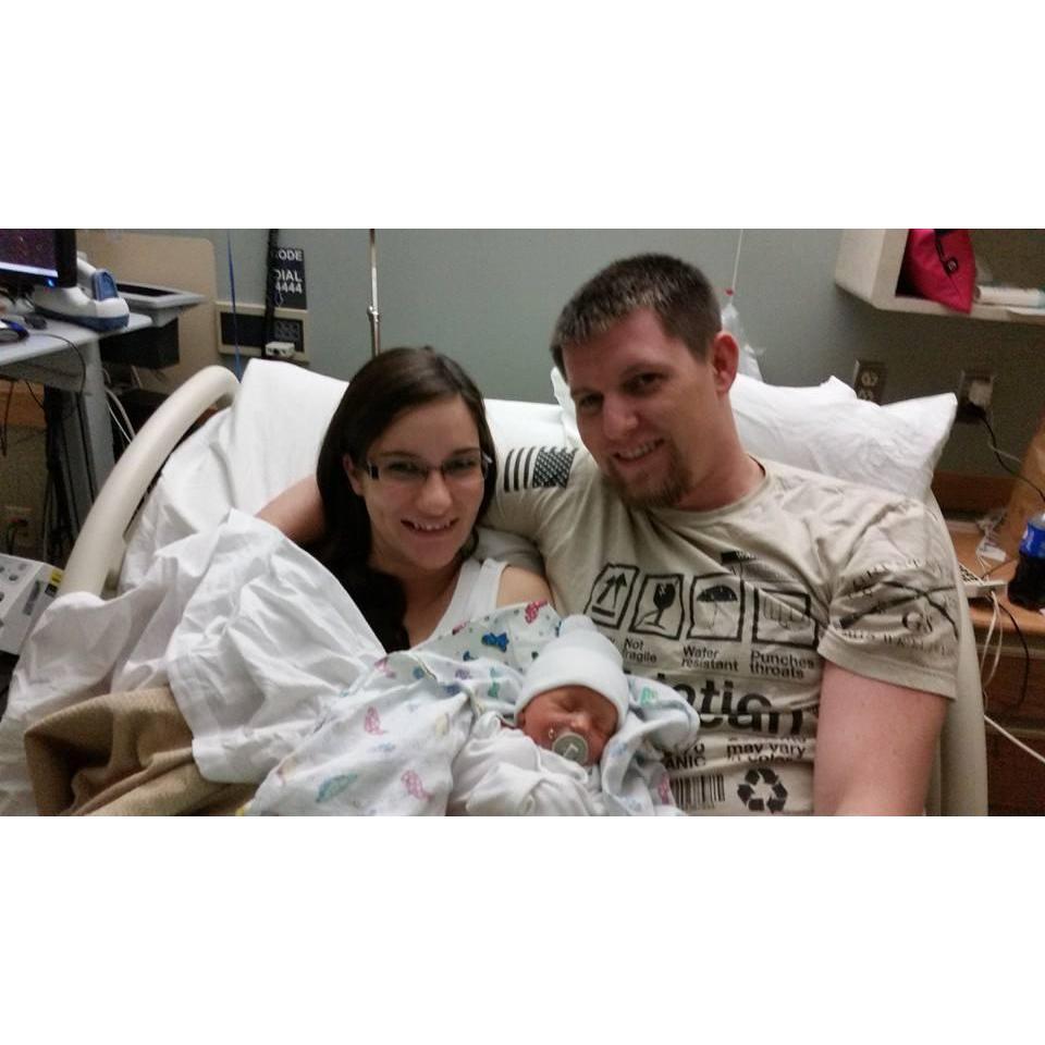 Layton arrived Jan 2015 and will forever make us a family!