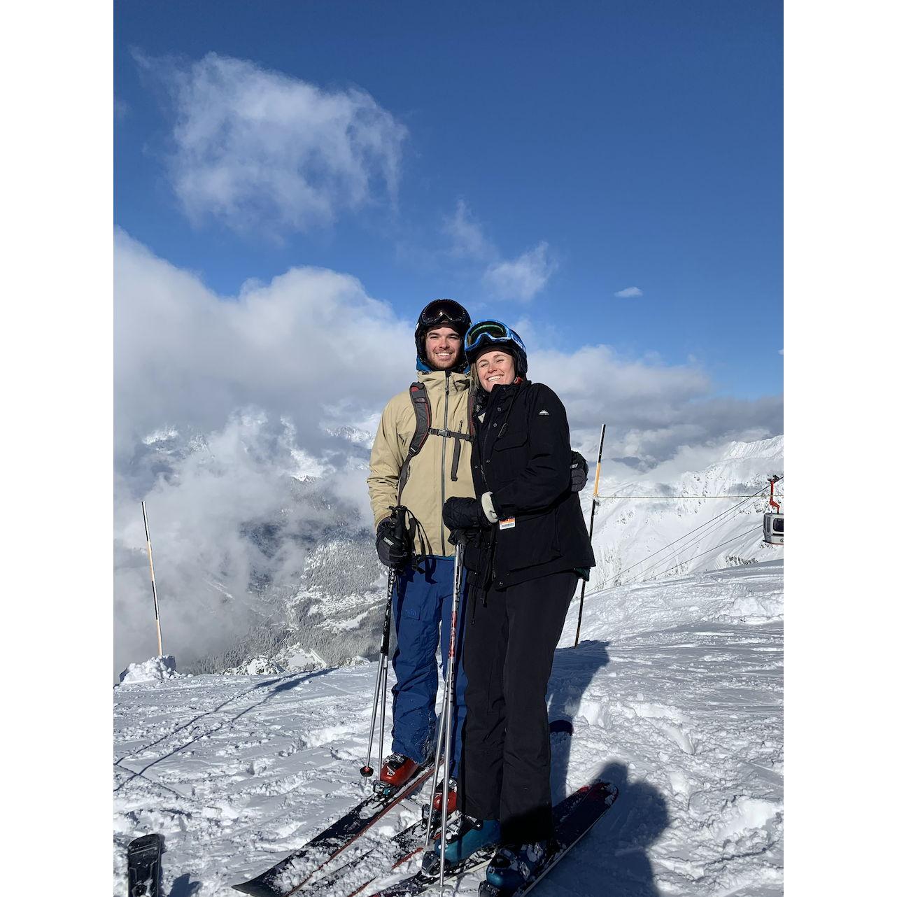 Ski trip in Chamonix!