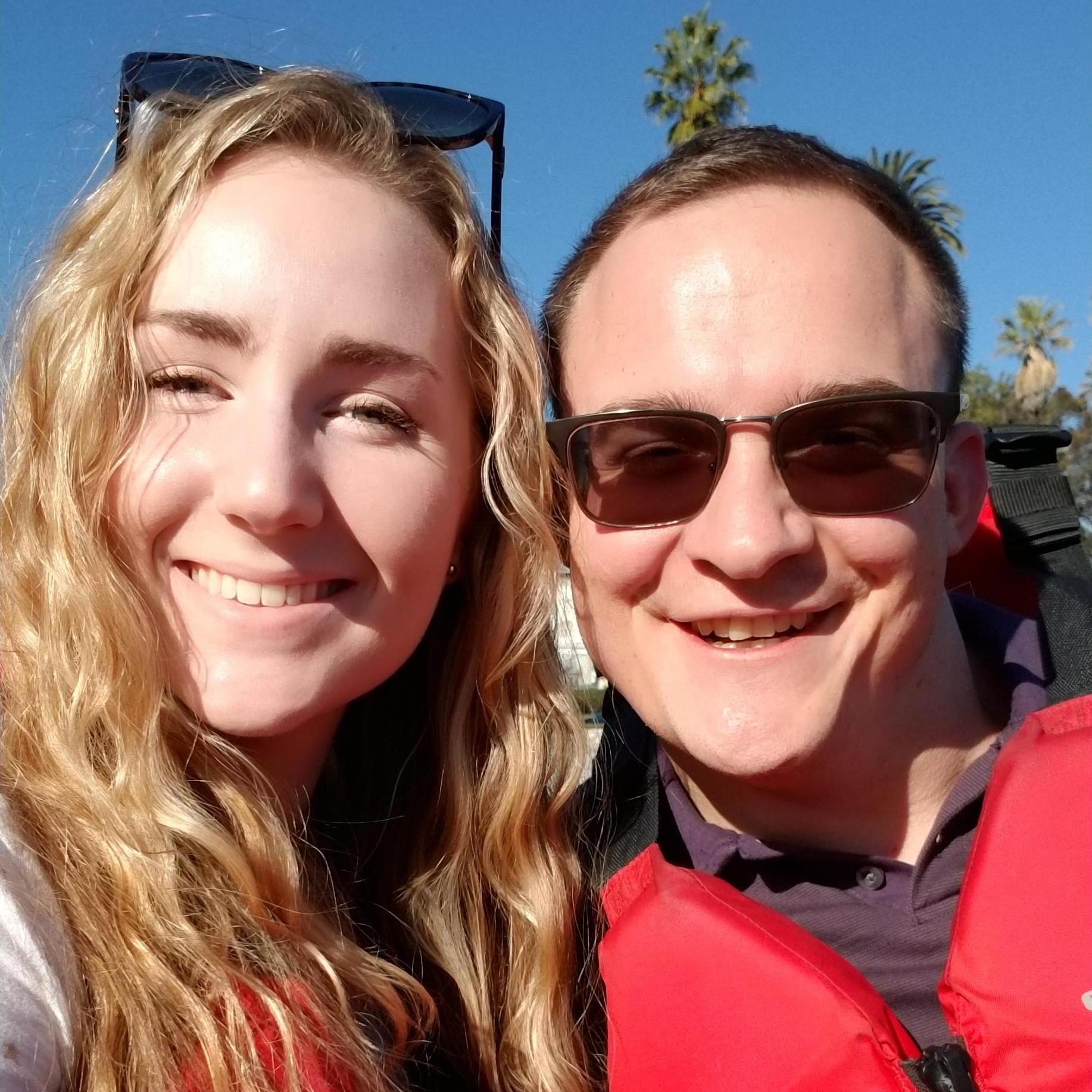 Pedal boating in Echo Park!