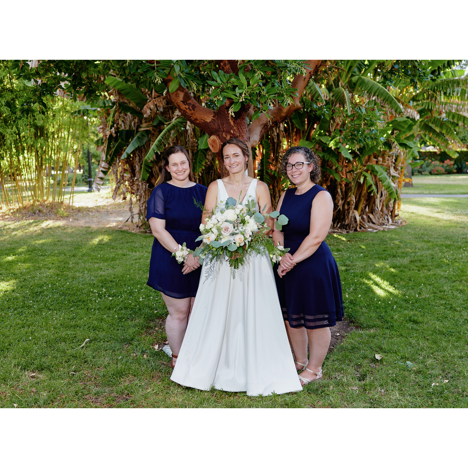 Rachel and her younger sister, Emily (left), and older sister, Allison (right)