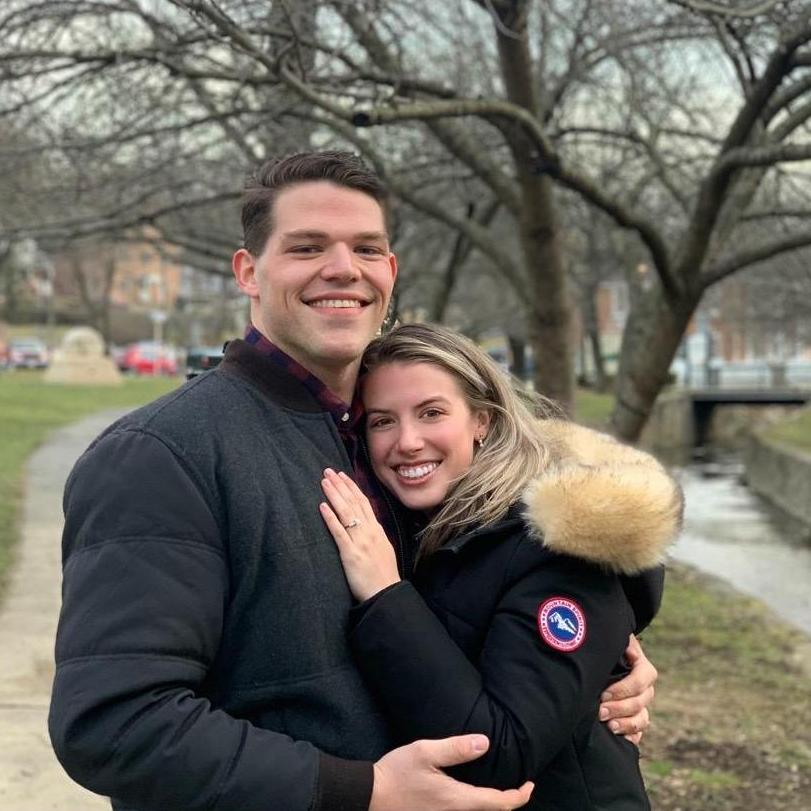 The day we got engaged! Berkley Springs, WV - February 15th, 2020