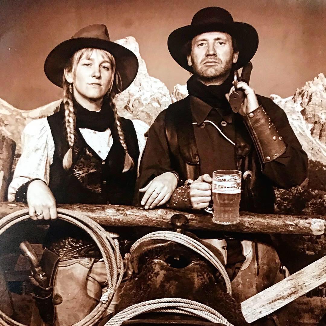 Getting old timey and touristy in Jackson Hole in 2019.