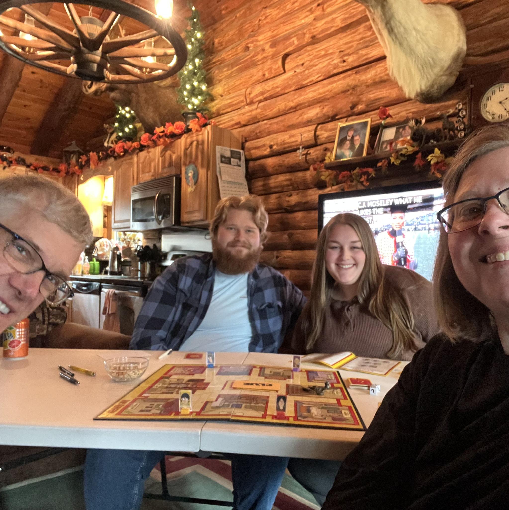 Fun game nights with family!