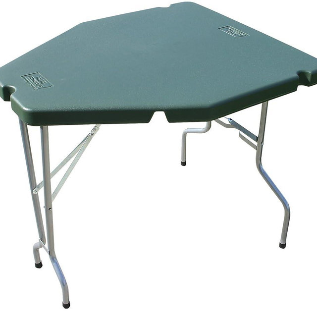 MTM PST-11 Predator Shooting Table, Portable Benchrest, Durable Molded Design, Shooting Platform, Target Shooting & Range Accessory, Green