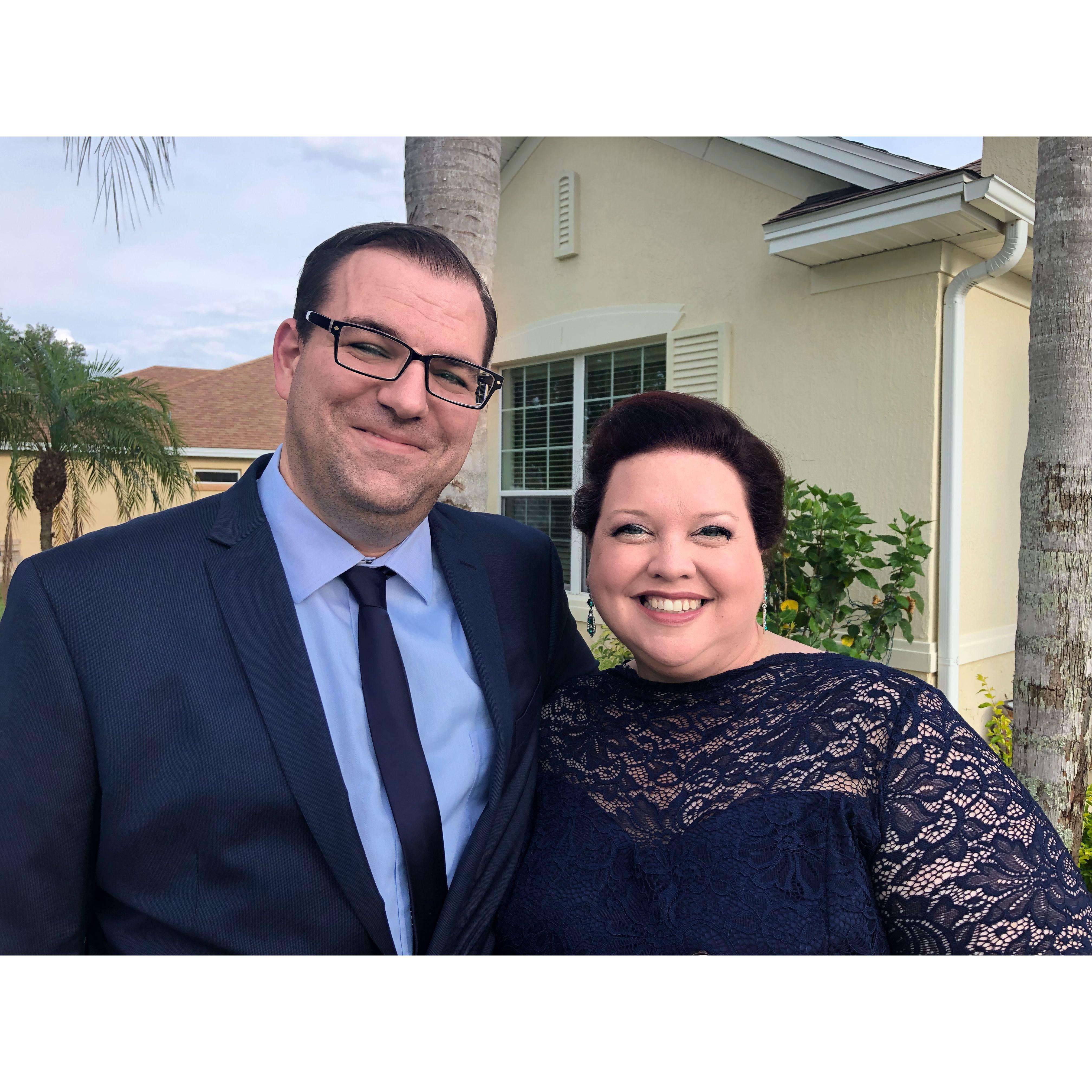 Getting fancy for a charity gala!