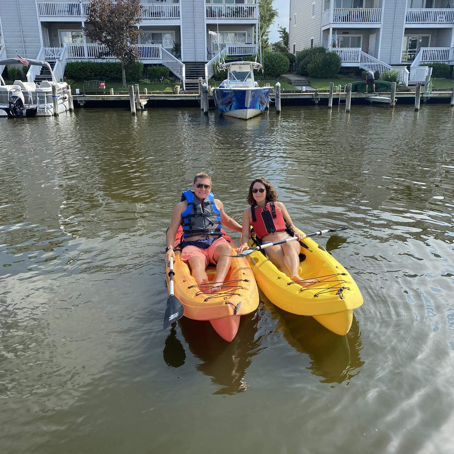 One of many Kayaking trips!