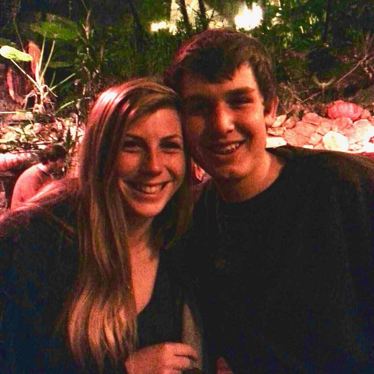 Celebrating our 1 year anniversary at the Shadowbrook in 2012