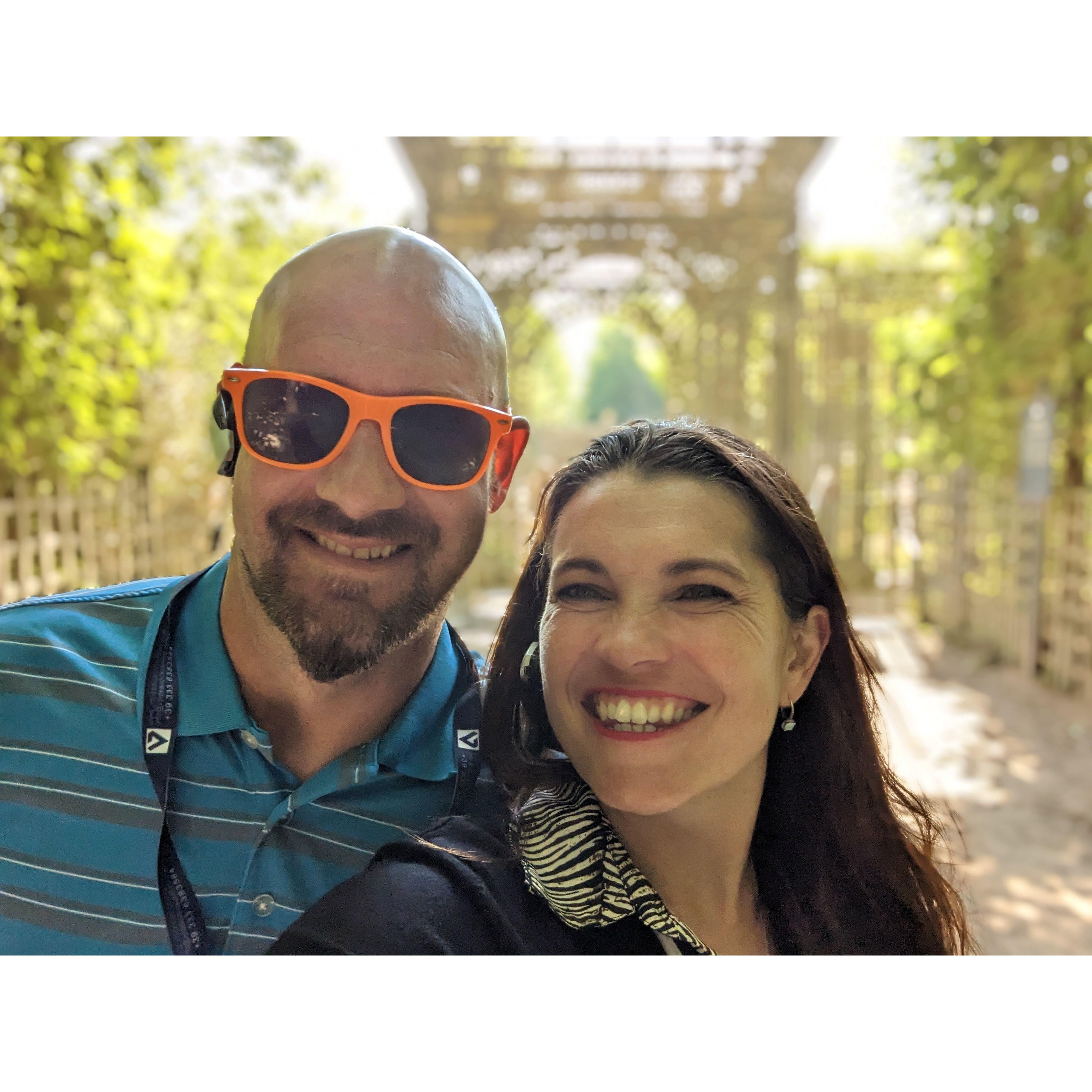 Palace of Versailles has amazing gardens. June 2023