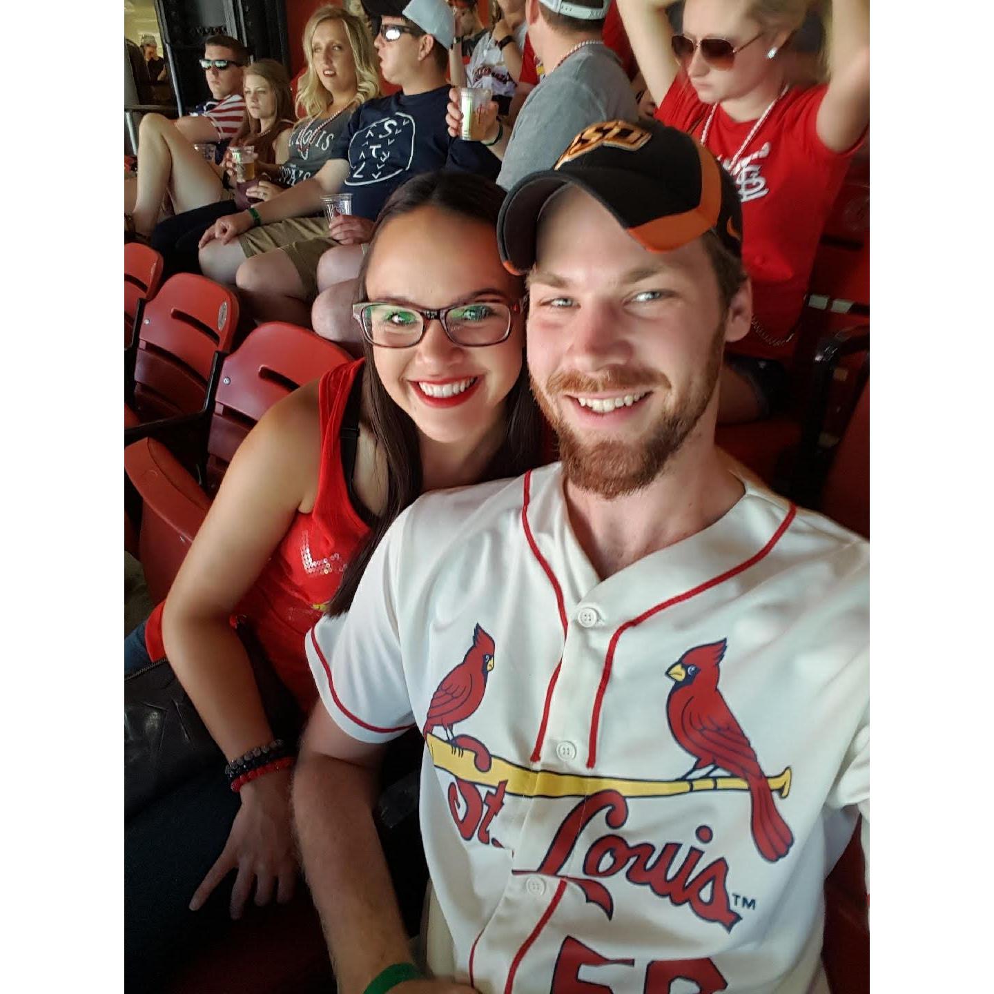 Cardinals Game // STL Getaway 2017