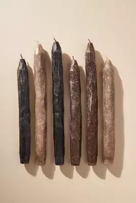 Whittled Taper Candles