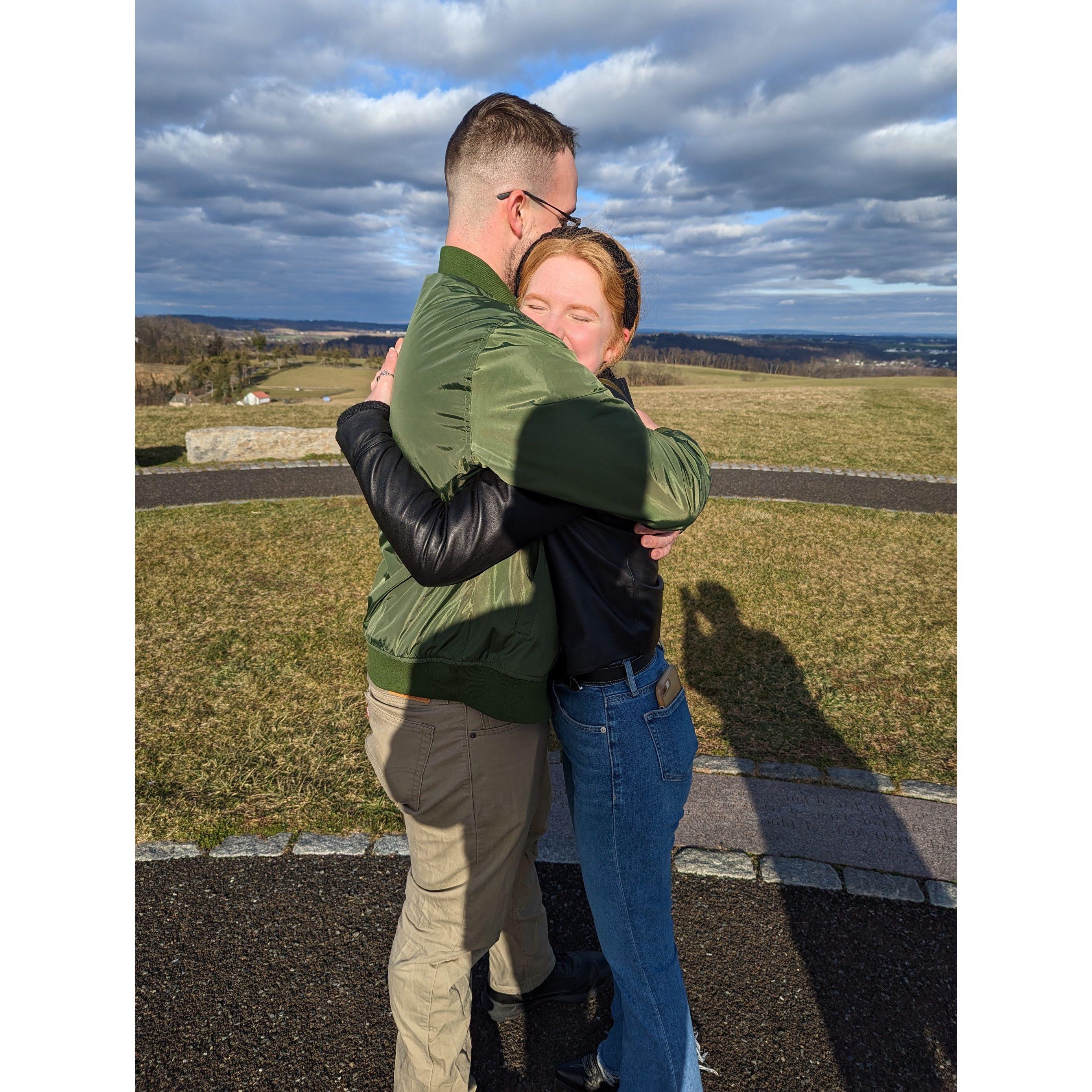 She said yes! - March 2023