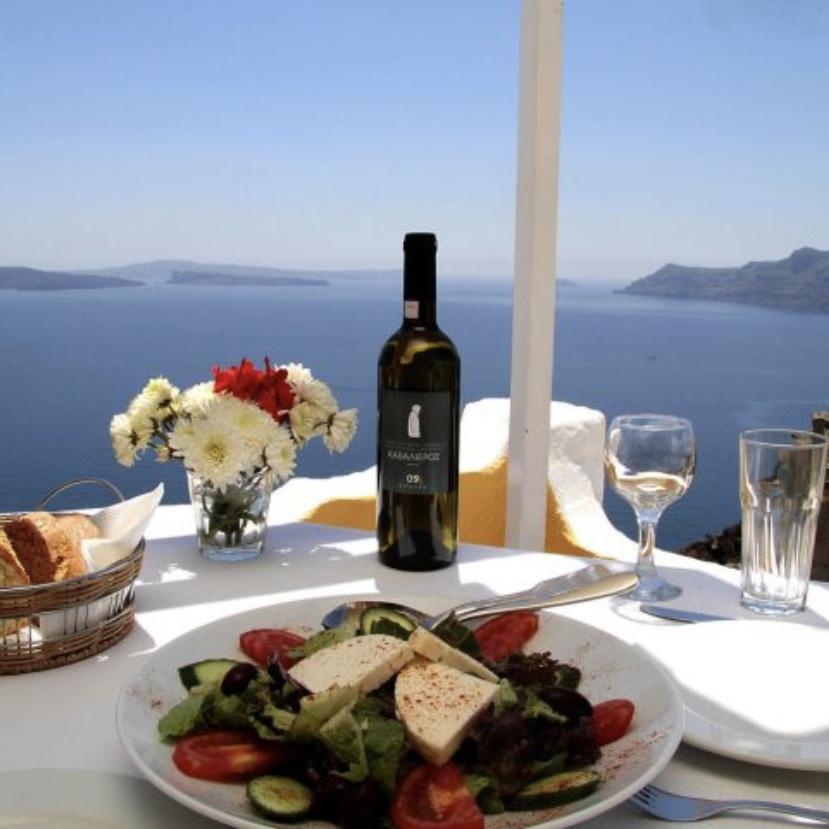 Honeymoon Dinner For Two in Santorini, Greece