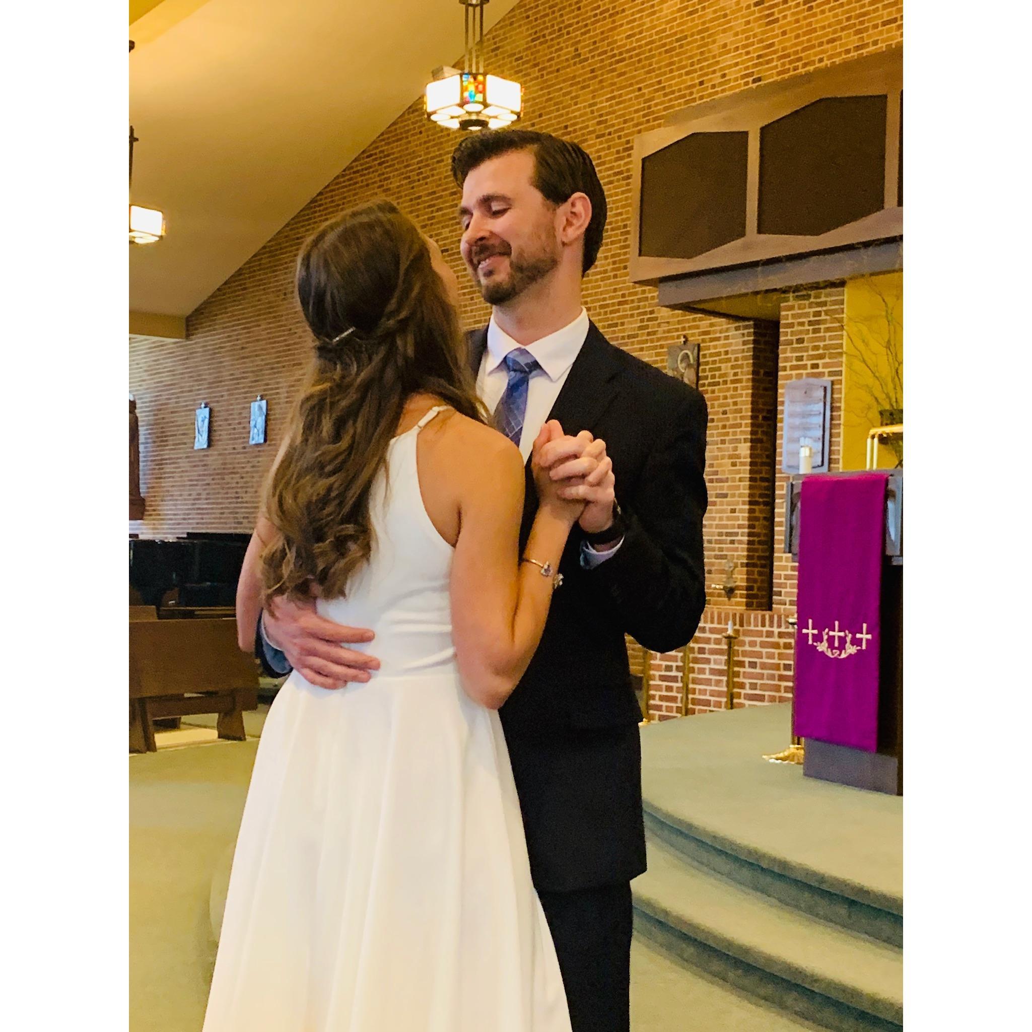 Our first dance